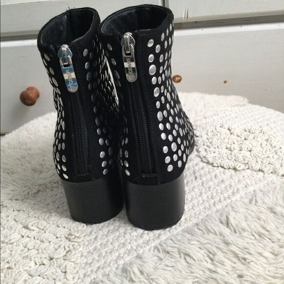 Mackin J 6.5 black studded boots, Western, Vampire - Picture 9 of 11